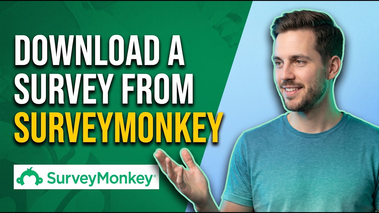 How To Download A Survey From SurveyMonkey (Step-By-Step Guide) - YouTube
