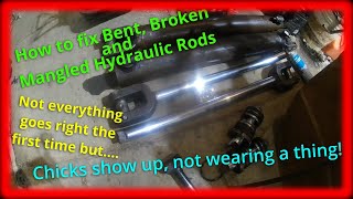 How to repair broken hydraulic rams by LoweLife Machining 524 views 6 months ago 32 minutes