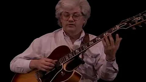 (Part 1 of 2) Rhythm techniques for jazz guitar taught by Larry Coryell