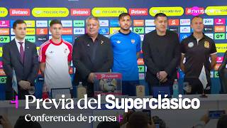 Montiel, Paredes, Di Carlo and Riquelme spoke TODAY in the lead-up to the River vs. Boca Superclá...
