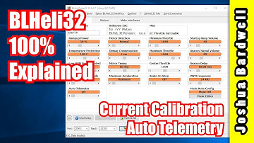 BLHeli32 100% Explained - Part 10 - Current Calibration, Auto Telemetry