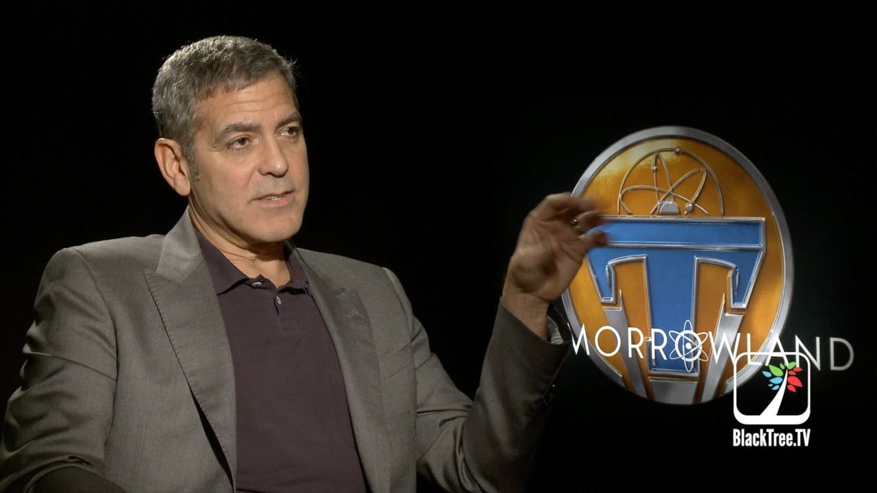 red rocks George Clooney on being an optimist and TOMORROWLAND