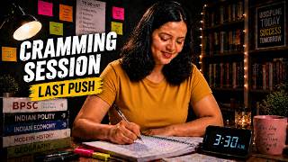 72nd BPSC | Cram With Me for  3  Hours | 30 Days Left