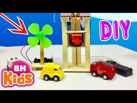  Cách Chế Tạo Thang Máy, Quạt Điện Mini - How to make elevators | DIY Toy tại Xemloibaihat.com