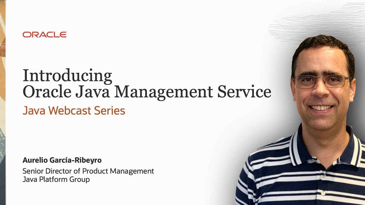 Announcing Oracle Java Management Service - YouTube