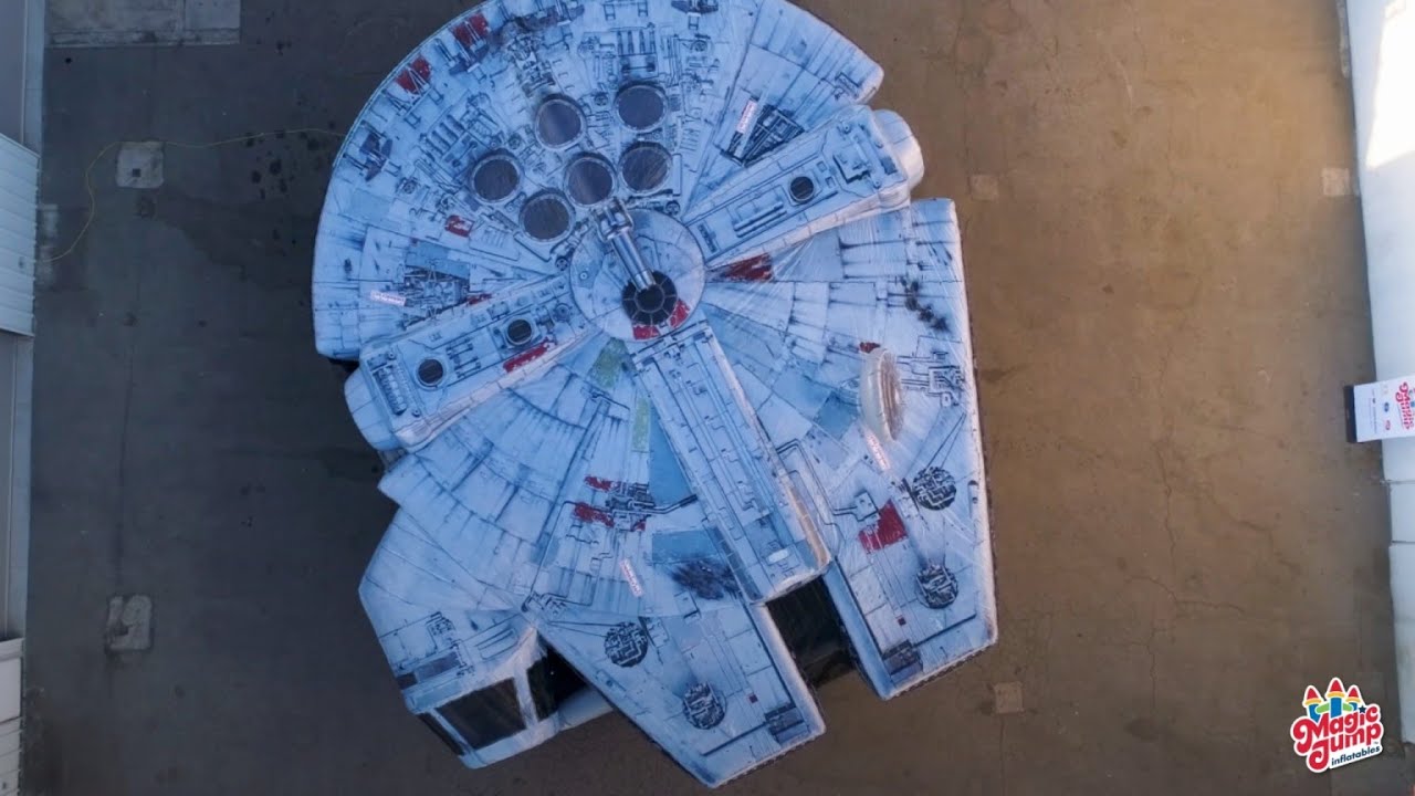 Star Wars Millennium Falcon Obstacle Course - YouTube