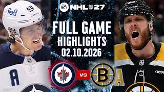 Details 🔴LIVE🔴Winnipeg Jets Vs Boston Bruins Full Game Highlights Oct 02, 2026 NHL 27 Simulation Update