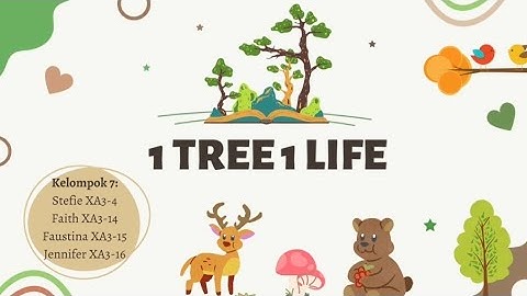 ☘︎ 1 Tʀᴇᴇ 1 Lɪғᴇ (•̀ᴗ•́)و || Final Project Informatika Kelompok 7 XA-3