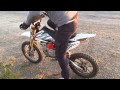 Pit bike demon x 140 's with big wheel conversion