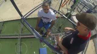 Bungee Jumping in Dubai ( Gravity Zone) ..(If you plan to do it... DON'T look down..lol)