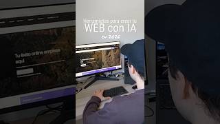 Herramientas para crear una página WEB con IA #emprendimiento #wordpress #ia #negóciosonline