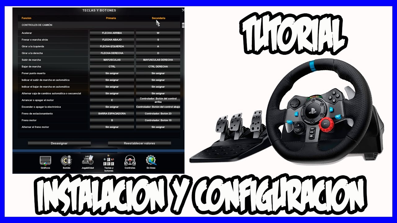 Como actualizar el firmware del Logitech G29 VRG