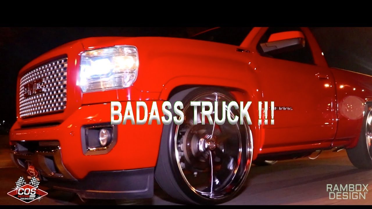 GMC SIERRA EN RINES 28" | TEAM COS | BAD ASS TRUCK | RAMBOX DESIGN
