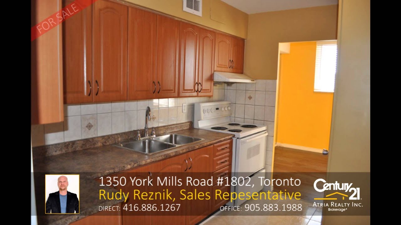 1350 York Mills Road 1802, Toronto Home for Sale by Rudy Reznik, Sales Representative YouTube