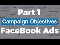 (Part 1) FaceBook Ads Training - Campaign Objective