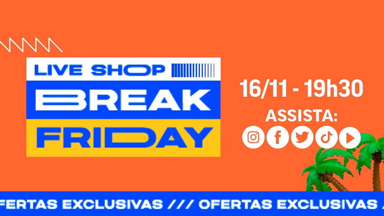 Live Shop Hurb - Ofertas de Viagens na 𝗕𝗥𝗘𝗔𝗞 𝗙𝗥𝗜𝗗𝗔𝗬 ✈️