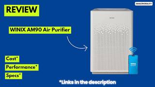 WINIX AM90 Air Purifier Review Best Smart HEPA Air Cleaner for Allergies, Pets &amp; Smoke? (1740 Sq Ft)