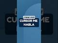 CÓMO HACER QUE CURSOR TE HABLE CON VOZ REAL | IA & AUTOMATIZACIÓN