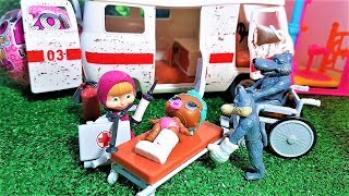 МАША И МЕДВЕДЬ СКОРАЯ ПОМОЩЬ МАЛЫШКЕ ЛОЛ. #Мультики с игрушками #Куклы ЛОЛ