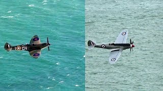 Rolls-Royce Merlin Spitfire vs Rolls-Royce Griffon Spitfire 