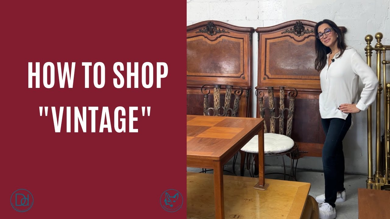 HOW TO VINTAGE SHOP LIKE A PRO - YouTube