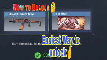 GunRattler*New Calling Card*& RUS-79UBronzeArrow-Unlocking Event ✌️