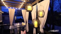 Outdoor String Lights and Hanging Lanterns | withHEART 