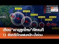 เตือนพายุลูกใหม่ 'คัลแมกี' กำลังเข้าไทย! ฝนหนัก-น้ำท่วมใน 12 จังหวัด 🌧️