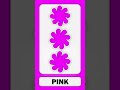 Learn Pink Color 🌈 Learn Colors #Shorts