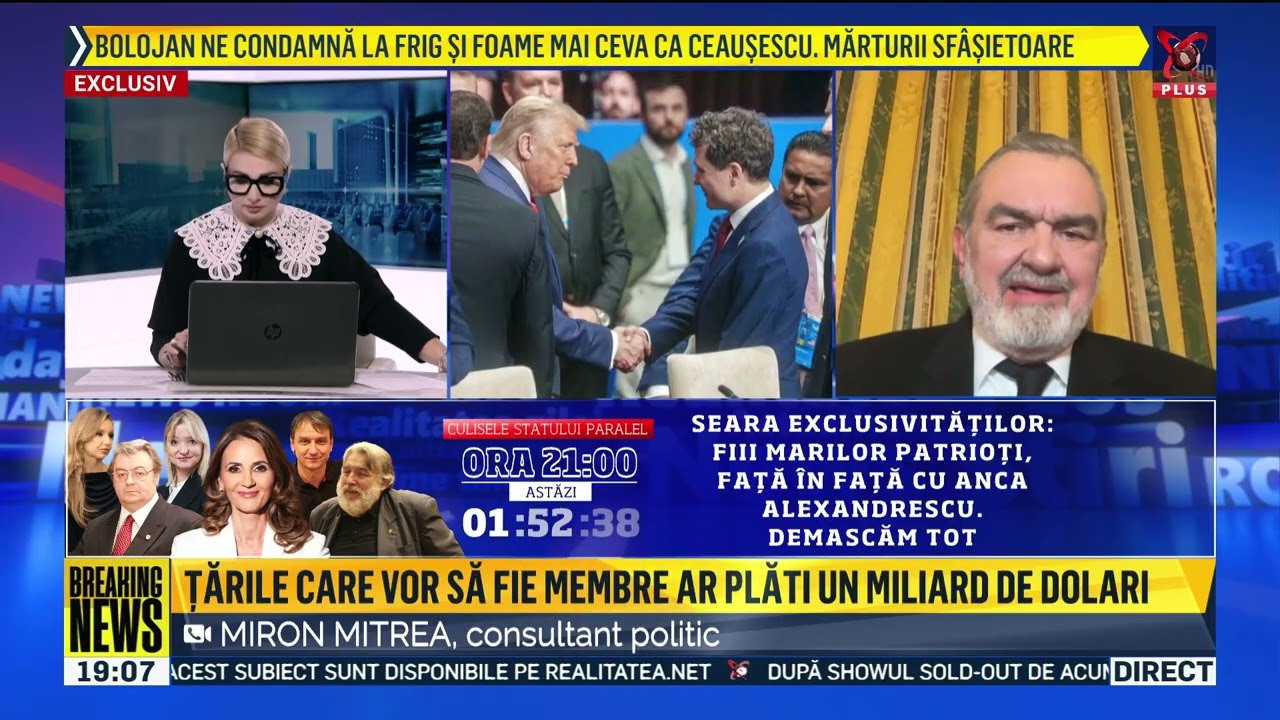 Newsline - Știrile Realitatea Plus - 18 ianuarie 2026 ora 19