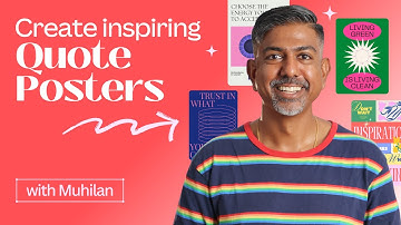 Design Powerful Quote Posters: Easy Tutorial on Fonts, Imagery, Printing & Sharing