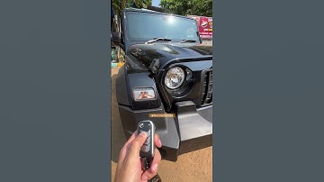 Mahindra Thar Key 🔑 extra features 😮👍🏼