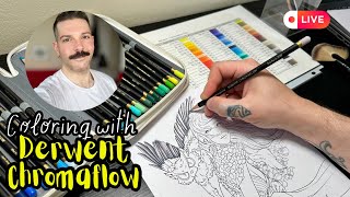 Coloring Magical Worlds with Derwent Chromaflow LIVE! Part 2