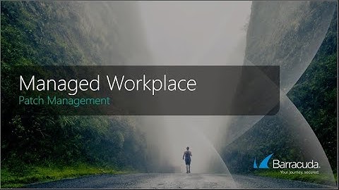 Patch Management | Managed Workplace RMM