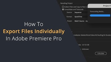 How To Export Video Clips Individually from Adobe Premiere Pro | How To Batch Export Timeline Clips