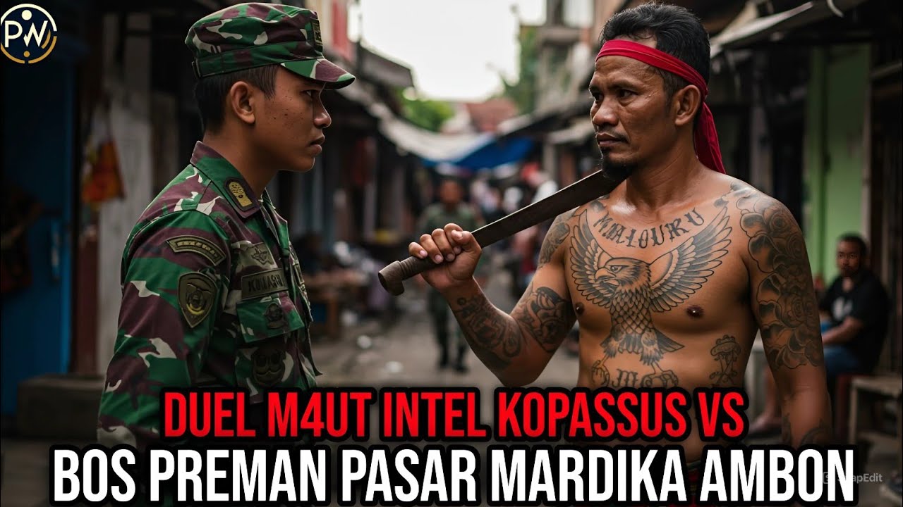 Duel M4ut Serka Fadli Mahesa Vs Anto Bos Preman Pasar Mardika Ambon Maluku