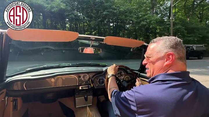 1962 Aston Martin DB4 Series 4 Special Series Convertible Road Test Passenger POV