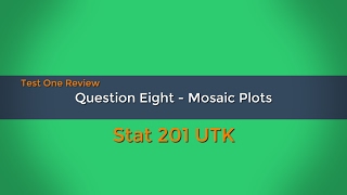 Mosaic Plots - Test 1 Review - Question Eight Profile