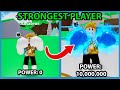 Becoming The Strongest Player with Infinite Muscles in Roblox Boxing Legends