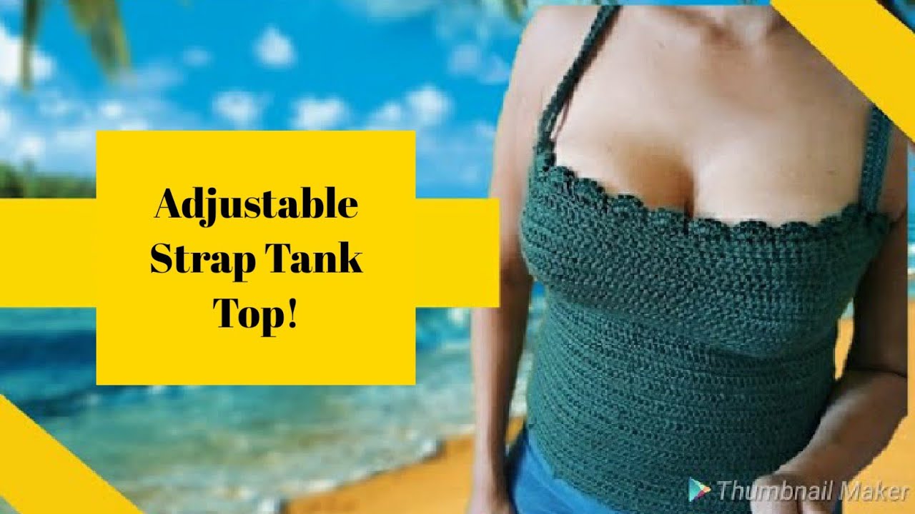 ⭐Crochet Tank Top Tutorial⭐ For the curvy girl 