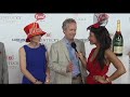 Mayor Greg Fischer walks the Kentucky Derby Red Carpet