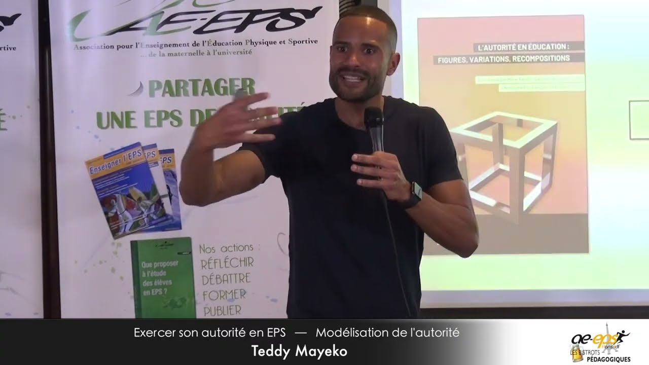 Teddy Mayeko : Bistrot pédagogique « Exercer son autorité en EPS [...] » – Partie 3/5
