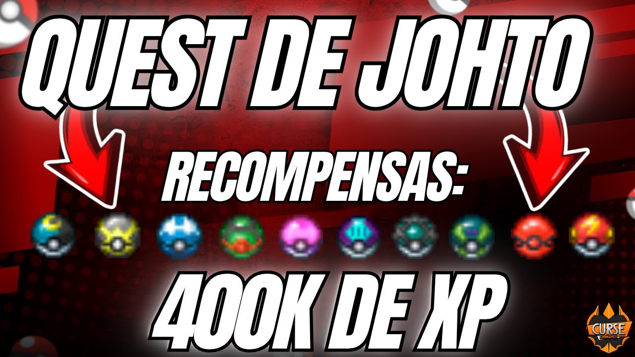 Essa quest da a chance de pegar um Shiny - LVL 60 [PXG] Johto #pxg #johto #pokexgames #tibia #pxg