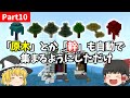 【ゆっくり実況】作業厨が自動原木製造機作って「原木」と「幹」も自動で集まるようにしただけ【マイクラ】Part10