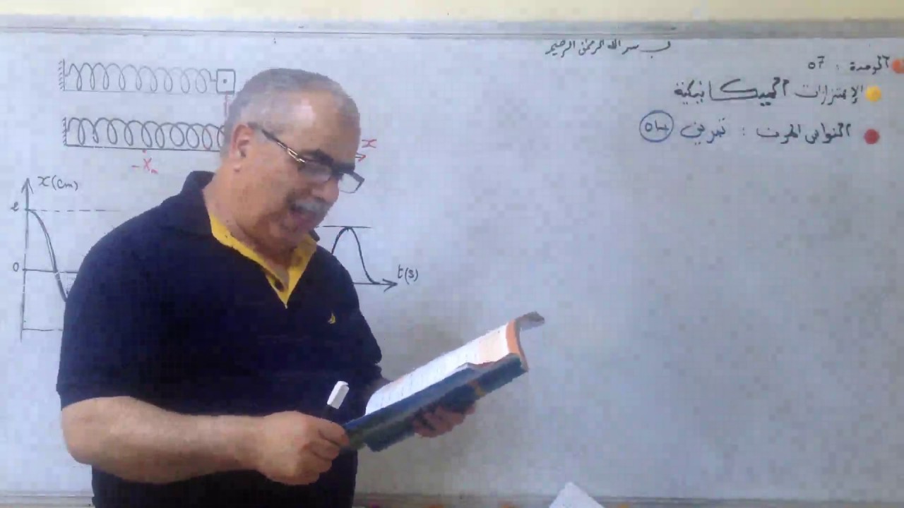 حل التمرين4  الكتاب المدرسي في النواس المرن