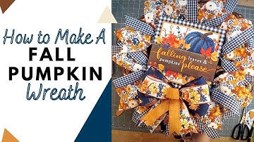 Fall Pancake Wreath Tutorial