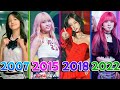 The most legendary kpop debuts of each year! female version (2007 - 2022) in my opinion