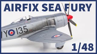 Is Airfix one of the worst brands? How I improved the 1/48 Airfix Sea Fury