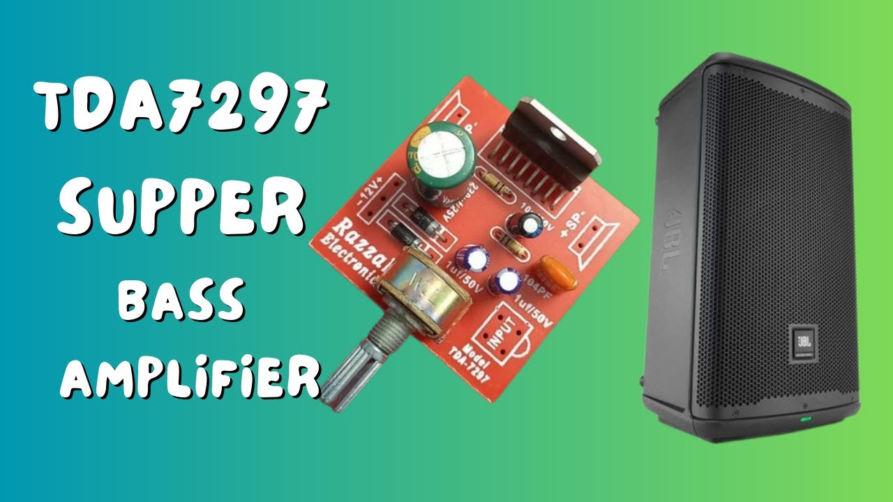 12v Mini Amplifier | - YouTube