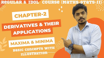 Ch-2 Derivatives & Their Applications l Maxima-Minima l FYBCom Maths & Stats Sem-2 l Mukund Sir